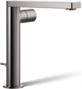 Kohler 73159-7-TT Composed® Tall Single-Handle Bathroom Sink Faucet with Cylindrical Handle, 1.2 gpm, Vibrant Titanium
