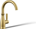 Kohler 26367-2MB Traditional Beverage Faucet, Vibrant Brushed Moderne Brass
