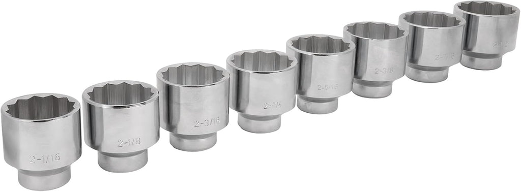 Performance Tool W1179 9-Piece 3/4-Inch Drive Jumbo Socket Set
