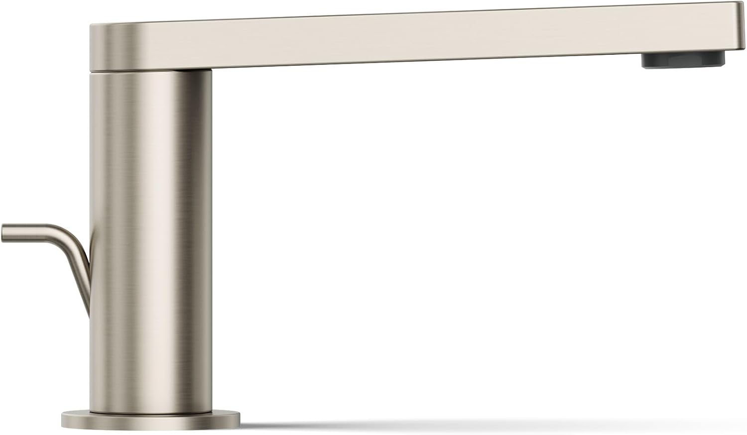 Kohler 73050-7-BN Composed® Single-Handle Bathroom Sink Faucet with Cylindrical Handle, 1.2 gpm, Vibrant Brushed Nickel