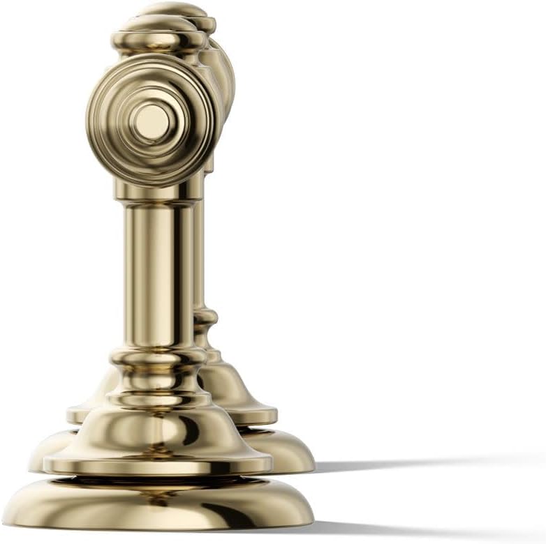 KOHLER 98068-4-AF Artifacts Lever Bathroom Sink Faucet Handles in Vibrant French Gold