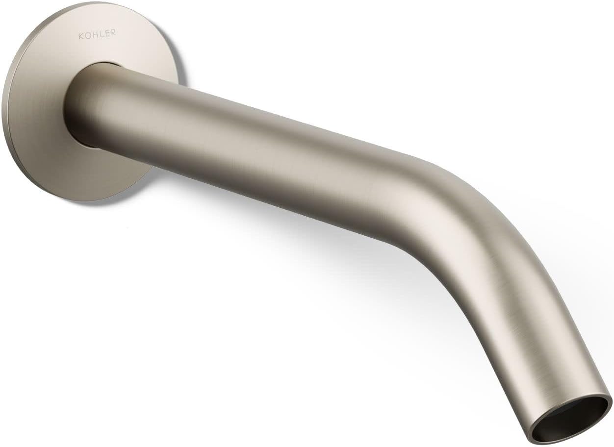 KOHLER Components Wall-Mount Bathroom Sink Faucet Spout With Tube Design 1.2 GPM