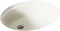Kohler K-2210-N-96 1-Bowl Undermount Bath Sink w/Sealed Overflow Biscuit
