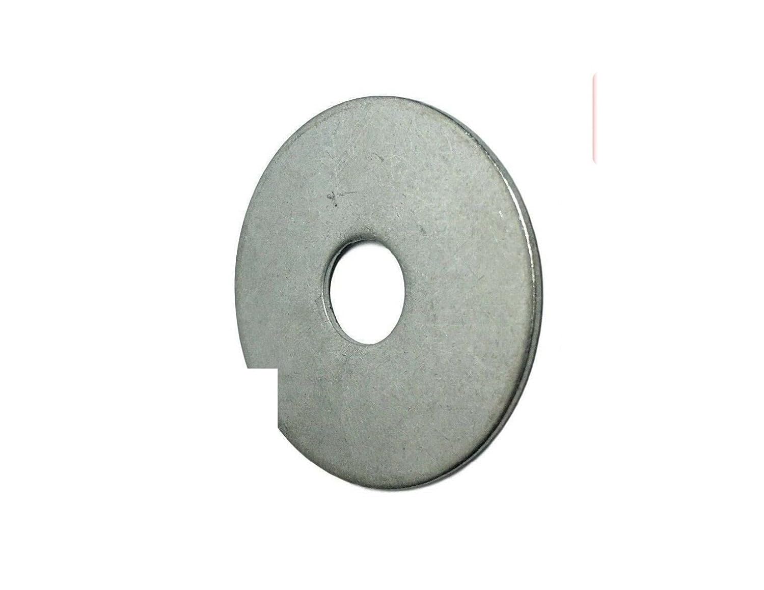 Pr-Mch Package of 1000, 1/4' x 1' OD Stainless Steel Metal Washers Type 304 Set Kit #DR-D7365D