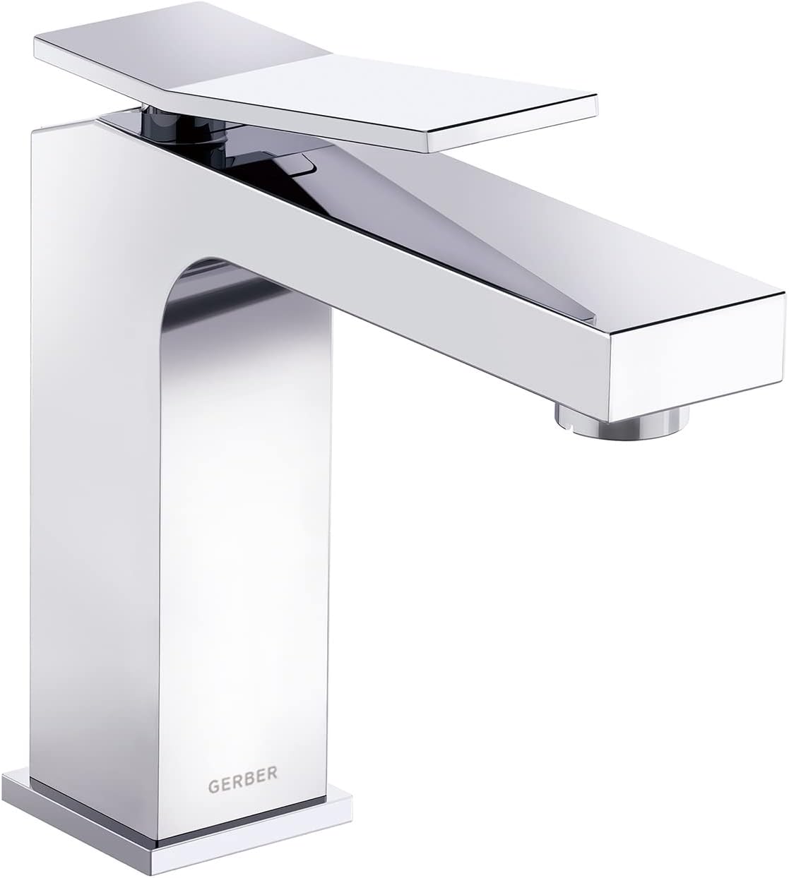 Gerber Avian Single Handle Bathroom Faucet with Metal Touch Down Drain, Chrome