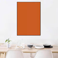Decorative Breaker Box Cover Hanging, Indoor Electric Meter Box Cover for Distribution Decoration, Plastic Art Junction Box Covers for Homeline(Orange,50x70cm(19 3/4x27 1/2'))