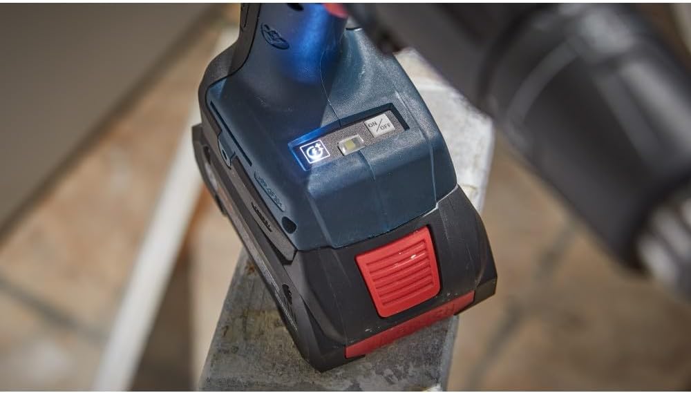 BOSCH GTB18V-45B15-RT 18V Brushless 1/4 In. Hex Screwgun Kit with (1) CORE18V 4 Ah Advanced Power Battery (Renewed)