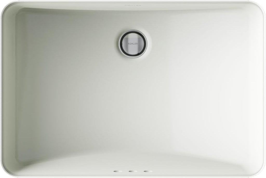 Kohler K-2214-NY 1-Bowl Undermount Bathroom Sink w/Overflow Dune