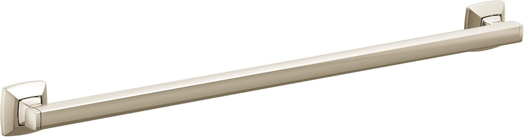 Moen YG5124NL Bathroom Safety 24-Inch Stainless Steel Transitional Bathroom Grab Bar, Polished Nickel