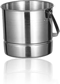 ice Bucket,Bucket with lid, Ice Buckets for Parties Insulated Stainless Steel with Portable and Comfortable Handle, Ideal for Cocktail Bar, Parties, Chilling Wine, Champagne Keeps Ice Col
