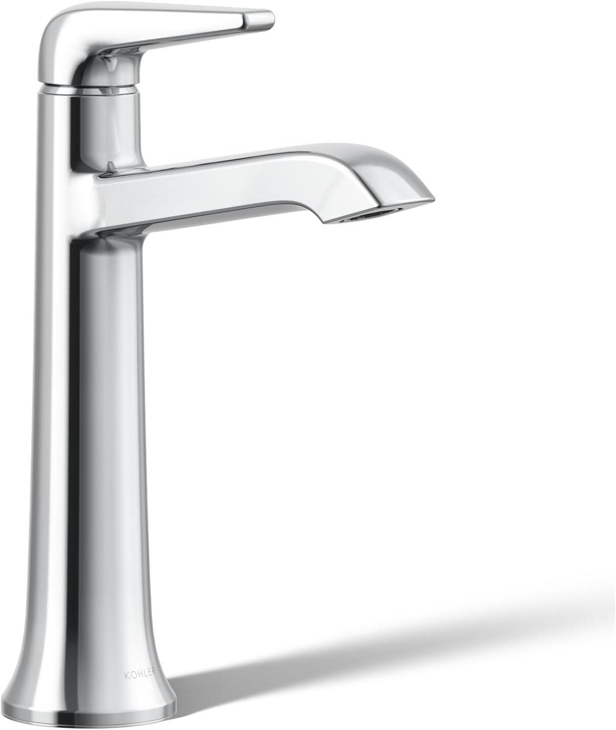 Kohler K-22023-4-CP Polished Chrome Deck Mount Bathroom Sink Faucet