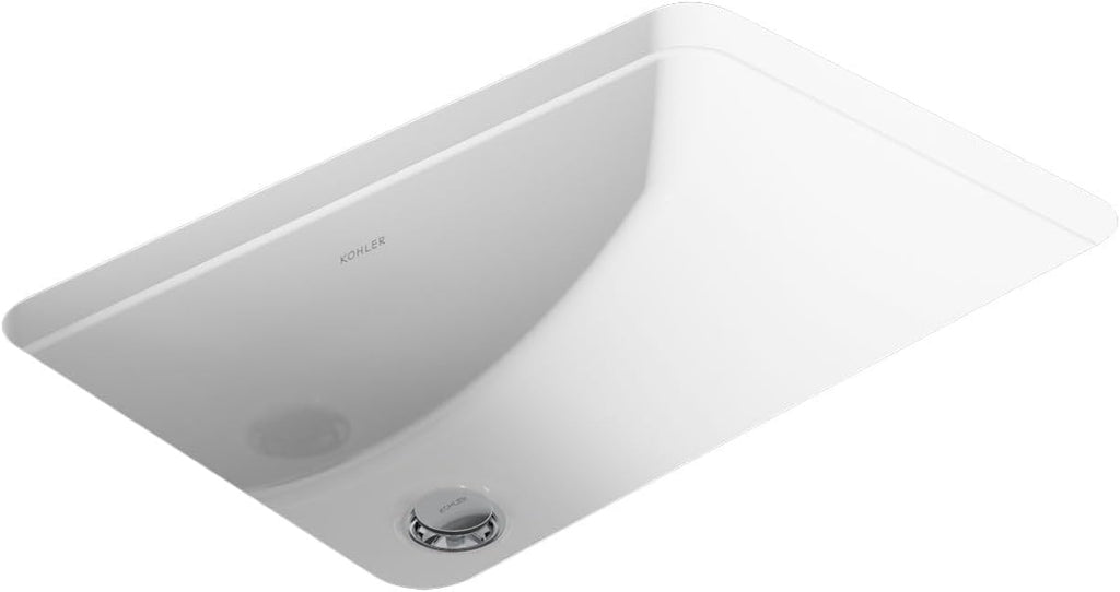KOHLER K-2214-G-0 Ladena Undercounter Bathroom Sink, White One Size
