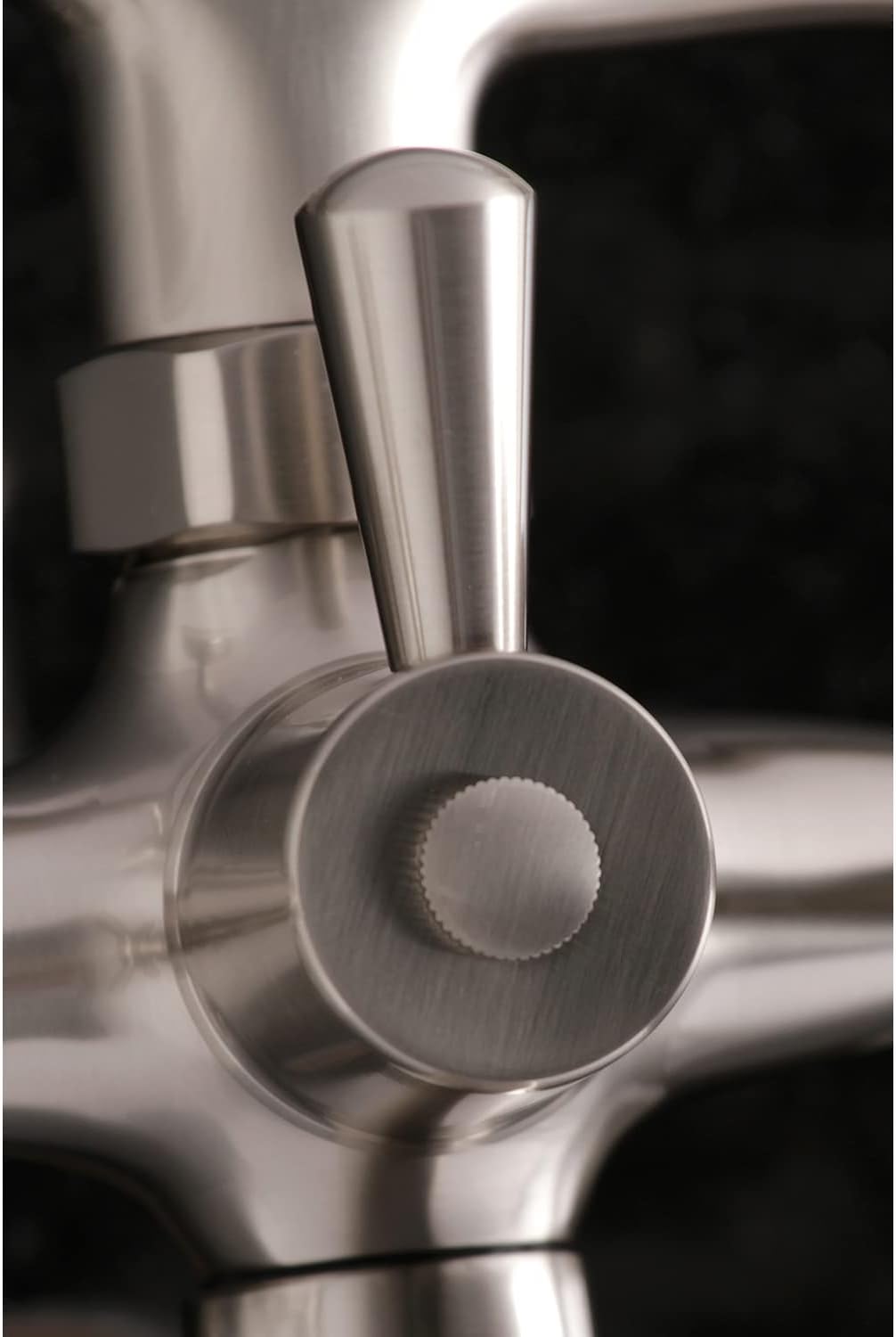 Kingston Brass KS269SN Kingston Clawfoot Tub Faucet, Brushed Nickel 9.13 x 7.5 x 6