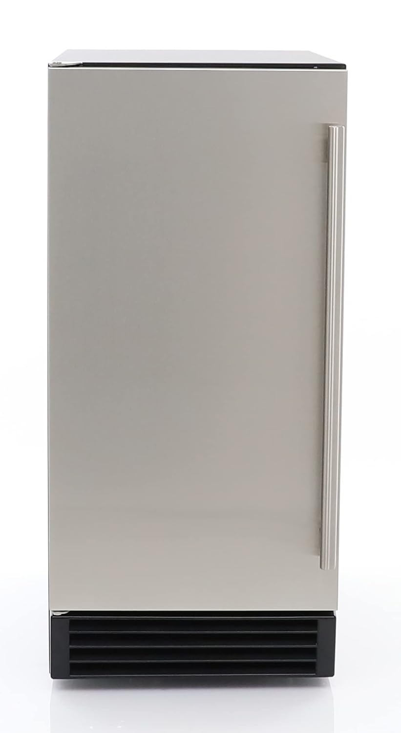 Maxx Ice MIM50P-ADA, Built-in Indoor Clear Ice Machine, ADA Compliant, 15', 65 lbs, in Stainless Steel