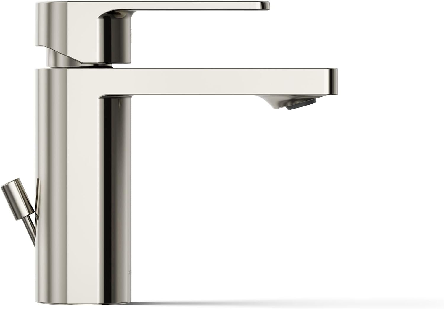 Kohler 23472-4-SN Parallel® Single-Handle Bathroom Sink Faucet, 1.2 gpm, Vibrant Polished Nickel