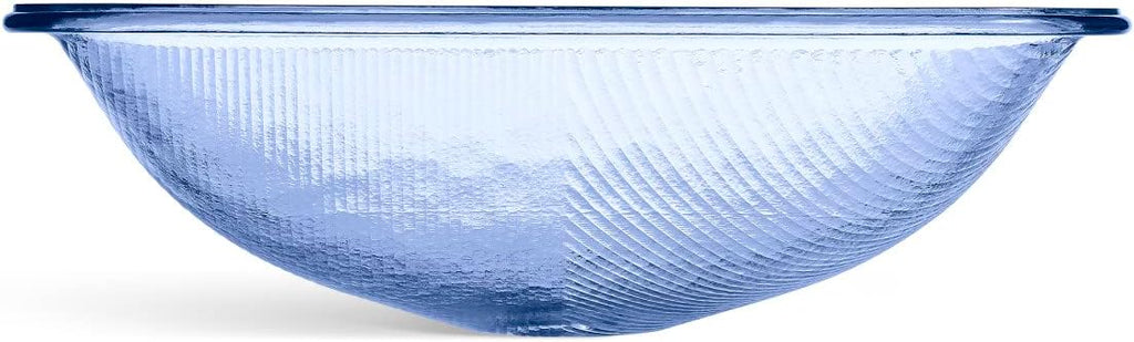 KOHLER K-28823-TG6 ARTIST EDITIONS Yepsen Collection Glass Undermount Bathroom Sink 17'' x 13''Rectangle Basin Trans Sapphire