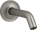 KOHLER 933-BN Purist Shower Arm and Flange, Showerhead Fittings, 1/2-14 NPT Connection, Fits any KOHLER Showerhead, Vibrant Brushed Nickel