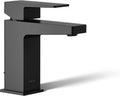 Kohler K-37889-4-BL Honesty® Single-Handle Bathroom Sink Faucet, Bathroom Faucets, 1.2 GPM, Matte Black