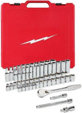 56pc 48-22-9008 for Milwaukee 3/8-Inch Drive and Metric Ratchet and Socket Set