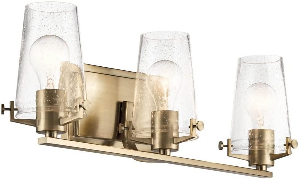 Kichler, Alton 3 Light Vanity in Champagne Bronze, 45297CPZ
