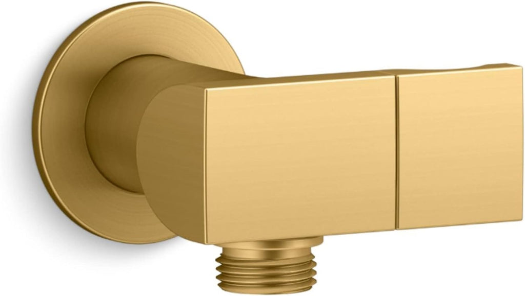 Exhale Wall-Mount Handshower Holder With Supply Elbow And Check Valve