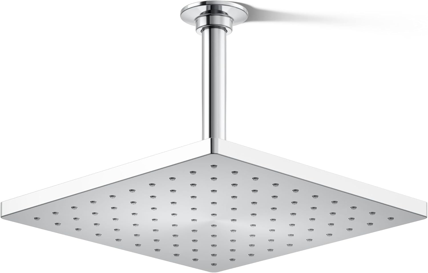 Kohler 26149-CP Honesty® 10' single-function rainhead, 2.5 gpm, Polished Chrome