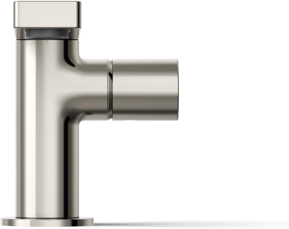 Kohler 73050-7-SN Composed® Single-Handle Bathroom Sink Faucet with Cylindrical Handle, 1.2 gpm, Vibrant Polished Nickel