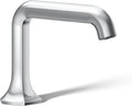 Kohler 27009-CP Occasion® Bathroom Sink Faucet spout with Straight Design, 1.2 gpm, Polished Chrome