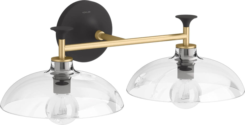 Tone 2 Light Sconce - Brushed Nickel 31769-SC02-BNL Kohler