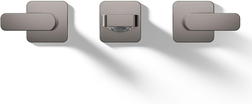 KOHLER K-T27120-4-TT PARALLEL® 2 HANDLE WM LAV FAUCET, LEVER, Vibrant Titanium