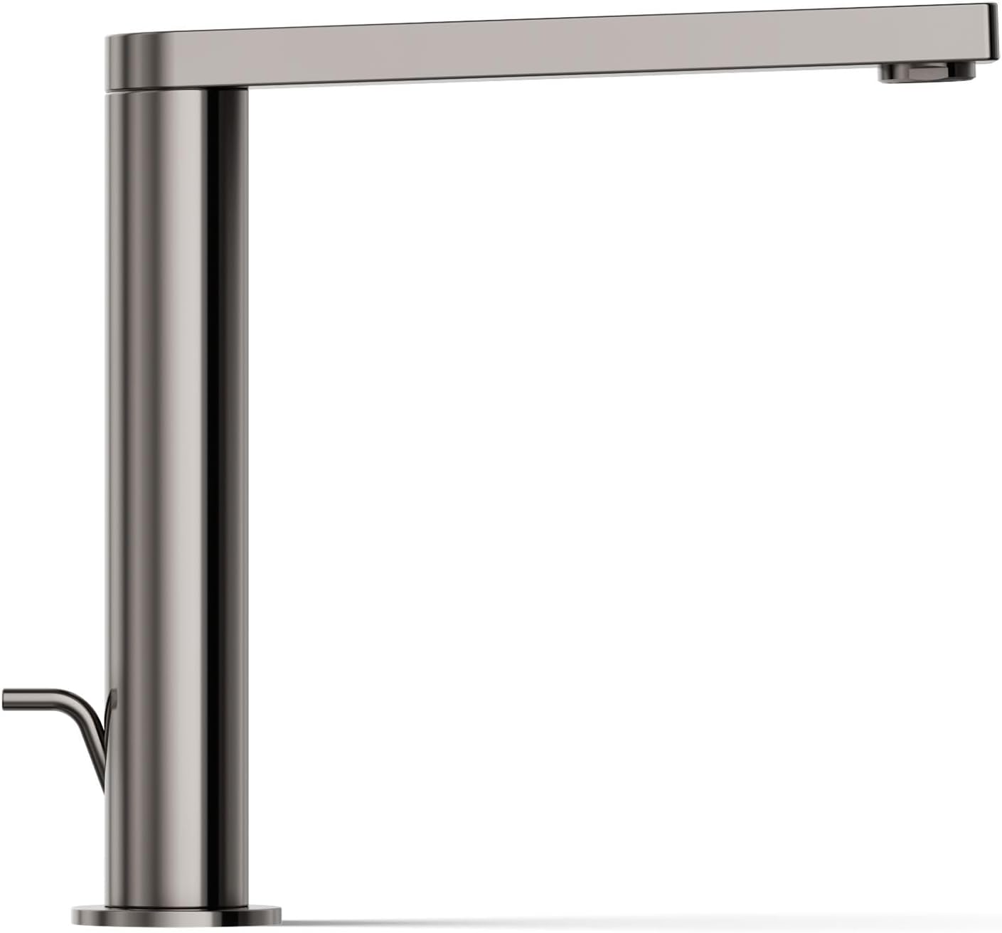 Kohler 73159-7-TT Composed® Tall Single-Handle Bathroom Sink Faucet with Cylindrical Handle, 1.2 gpm, Vibrant Titanium