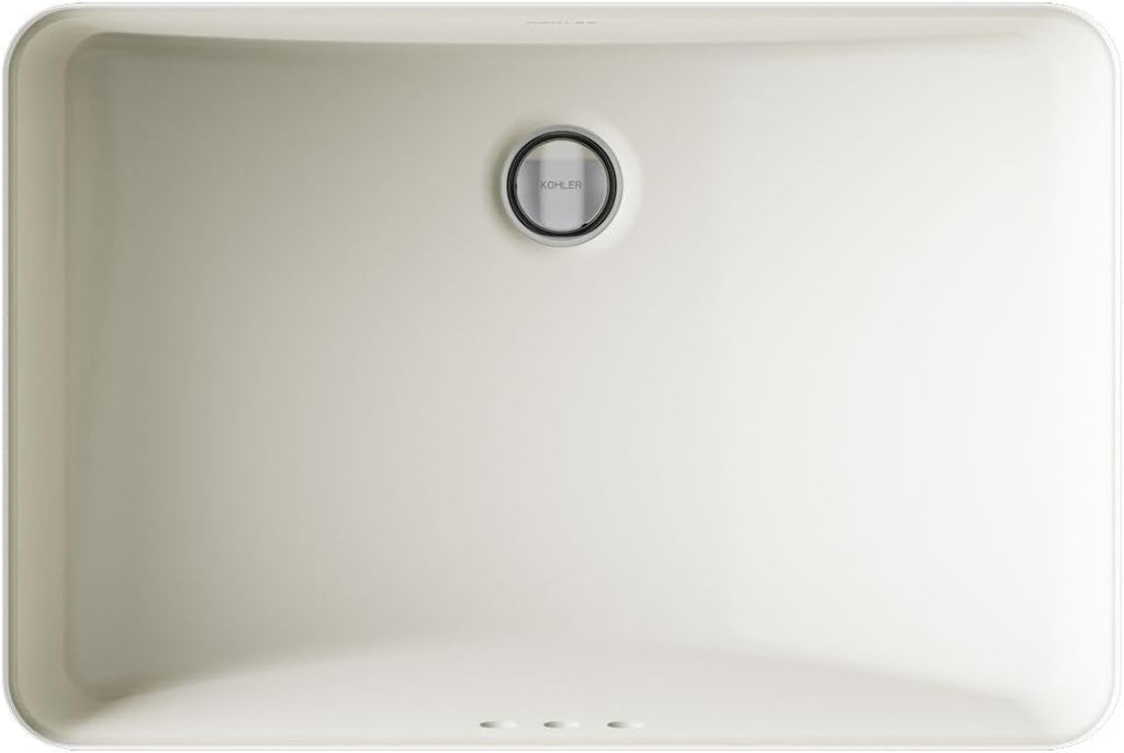 KOHLER K-2214-96 Ladena Undercounter Bathroom Sink, Biscuit, 0' To 4'