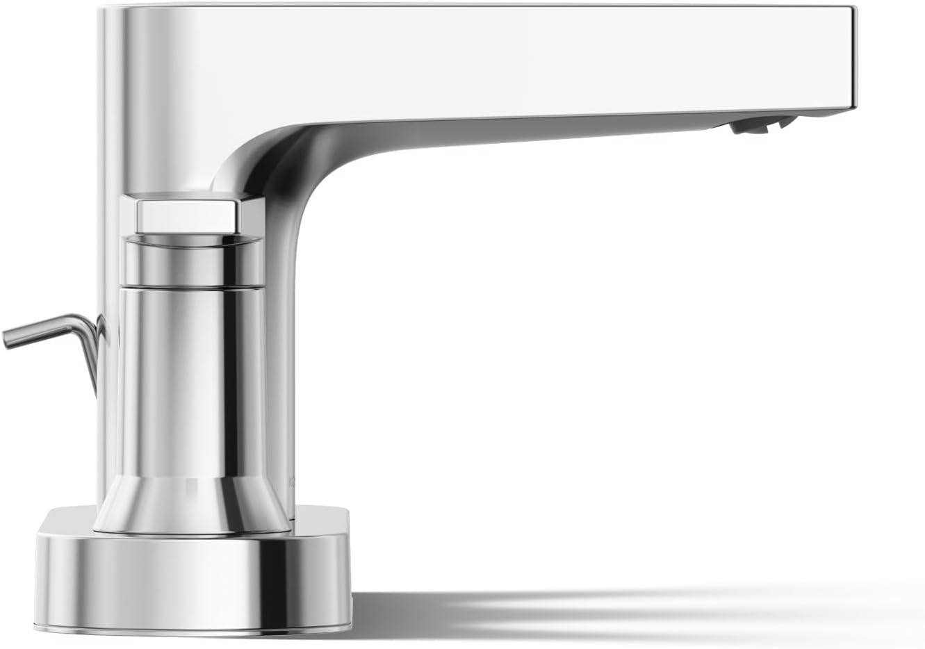 Kohler 97031-4-CP Taut® Centerset Bathroom Sink Faucet, 1.2 gpm, Polished Chrome