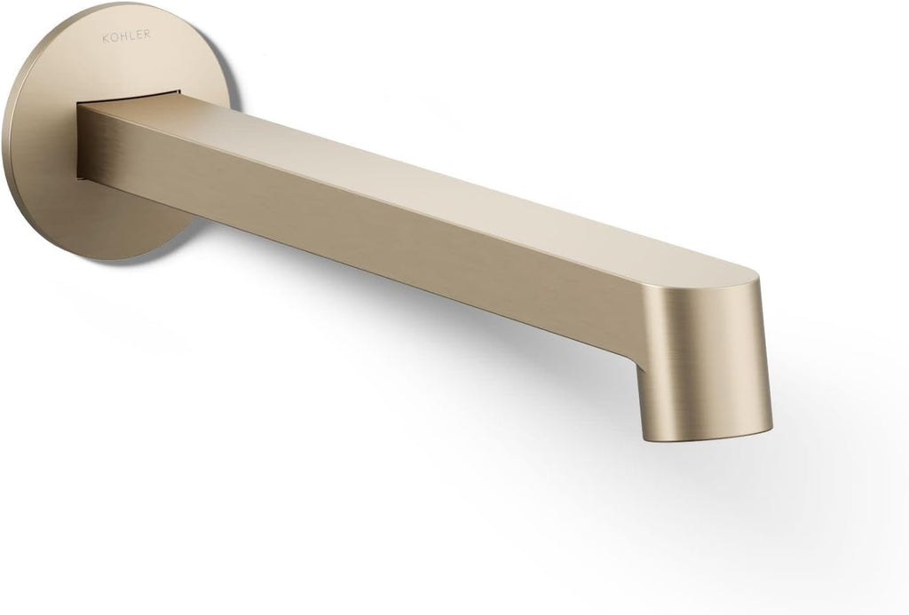 KOHLER Components Wall-Mount Bathroom Sink Faucet Spout With Row Design 1.2 GPM