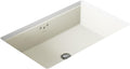 KOHLER K-2297-96 Kathryn Undercounter Bathroom Sink, Biscuit