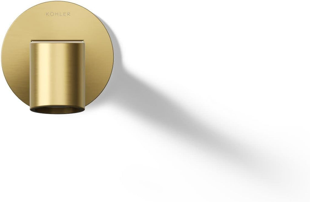 Kohler T23889-2MB Components Plumbing Fixtures, Vibrant Brushed Moderne Brass