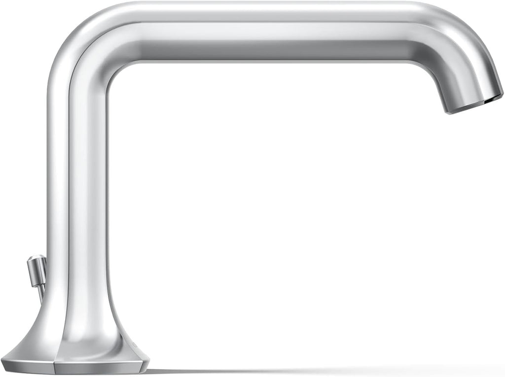 Kohler 27009-CP Occasion® Bathroom Sink Faucet spout with Straight Design, 1.2 gpm, Polished Chrome