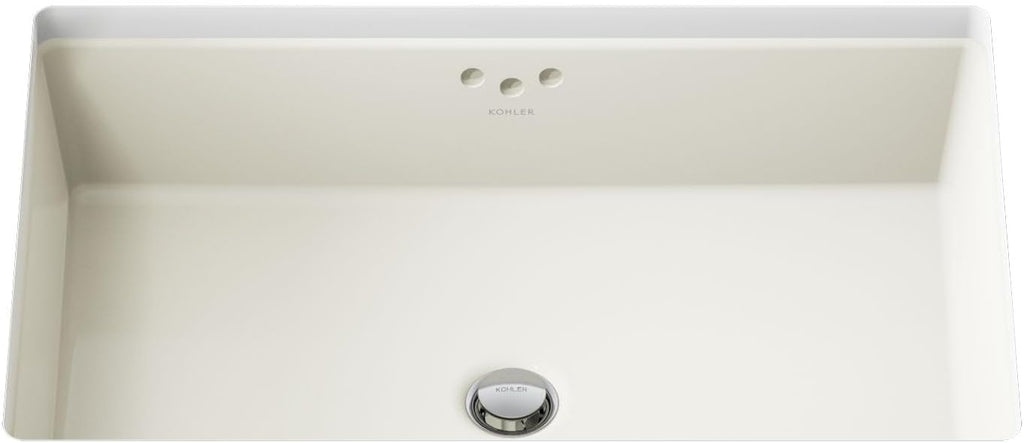 KOHLER K-2297-96 Kathryn Undercounter Bathroom Sink, Biscuit
