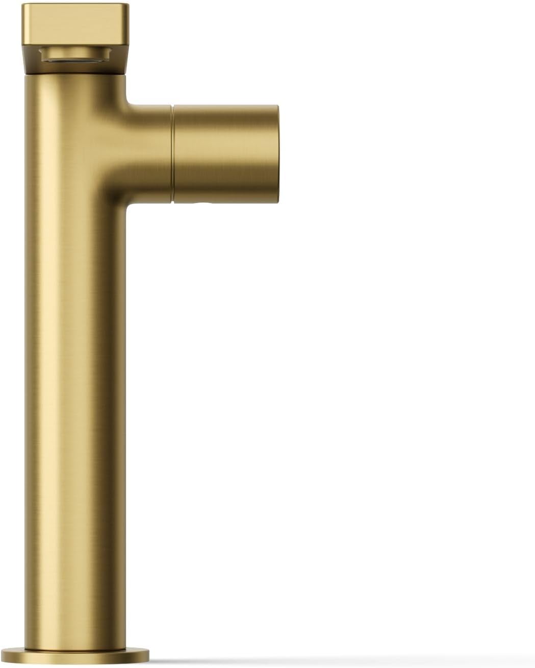 Kohler 73159-7-2MB Composed® Tall Single-Handle Bathroom Sink Faucet with Cylindrical Handle, 1.2 gpm, Vibrant Brushed Moderne Brass