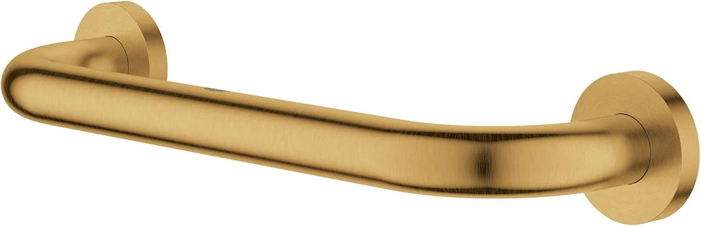 GROHE 40421GN1 Essentials Grab Bar, 12-Inch, Brushed Gold