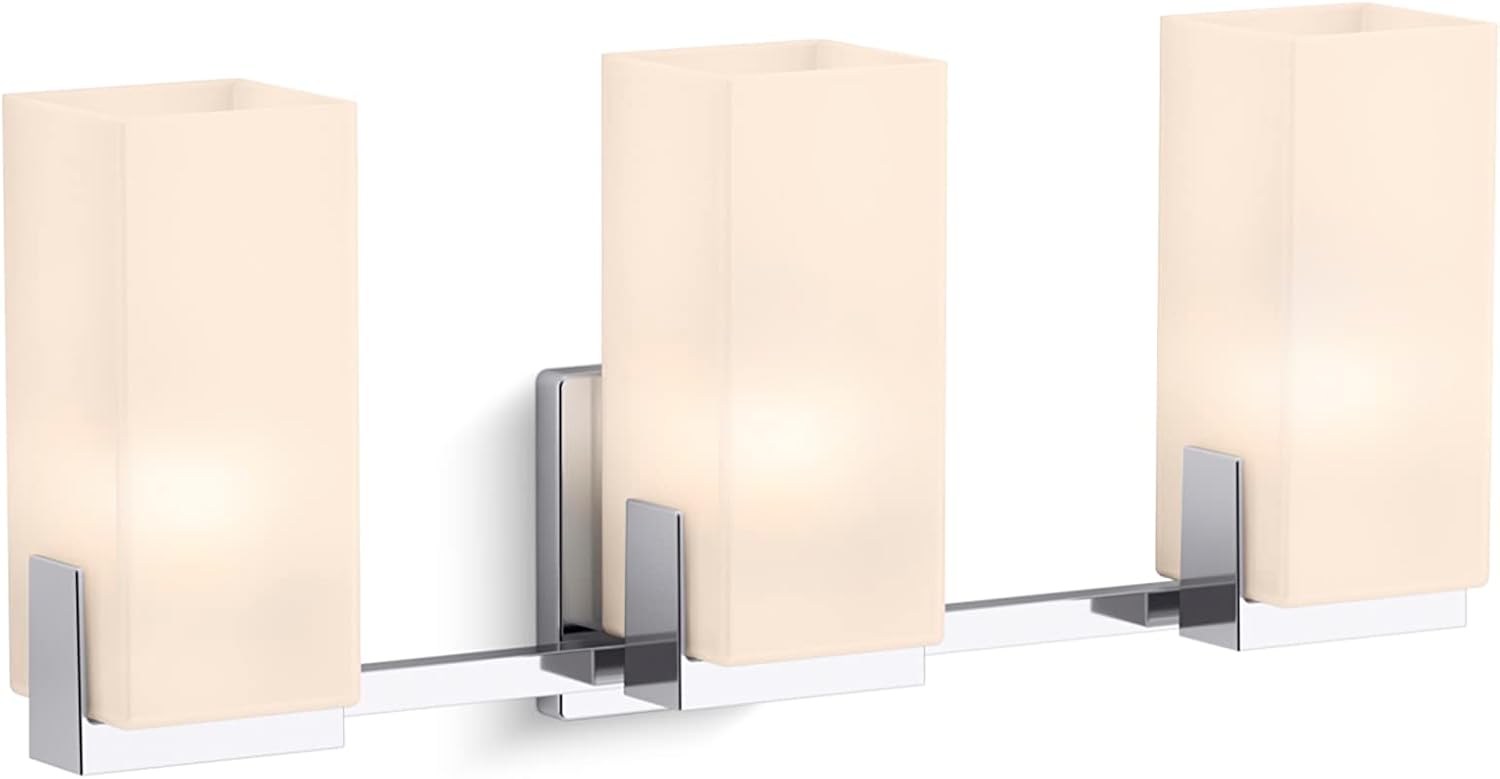 Kohler 3-Light Sconce - Matte Black Honesty Collection