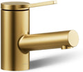 KOHLER K-33590-4K-2MB Elate® Short Single-Handle Bathroom Sink Faucet, Single-Handle Bathroom Faucets, 1.0 GPM, Vibrant Brushed Moderne Brass