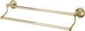 Kingston Brass BA481318PB Metropolitan 18-Inch Dual Towel Bar, Polished Brass