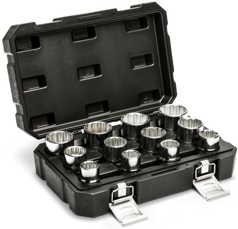 GEARWRENCH 3/4 Drive 12 Piece 12 Point Socket Set SAE |80842