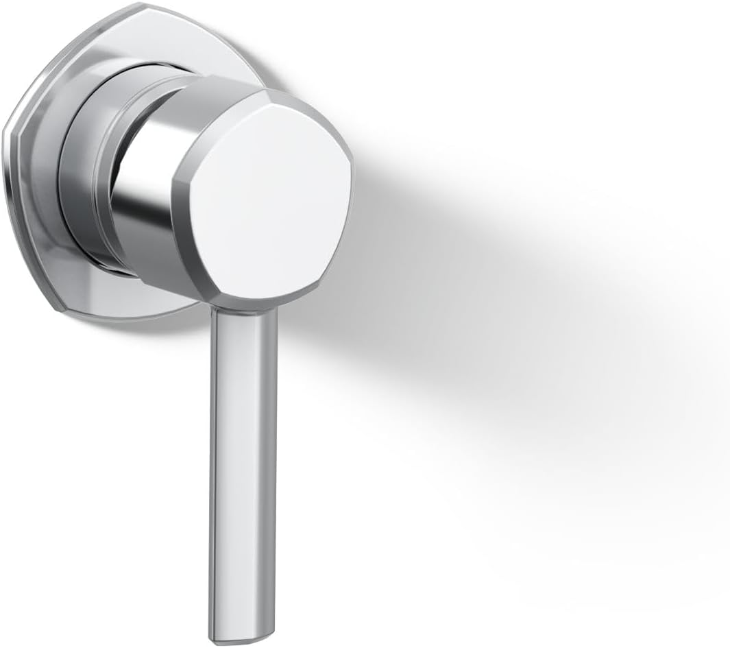 KOHLER K-27012-4-CP Occasion® Wall-Mount Bathroom Sink Faucet Handle, Premium Durable Metal, Corrosion Resistant, Polished Chrome