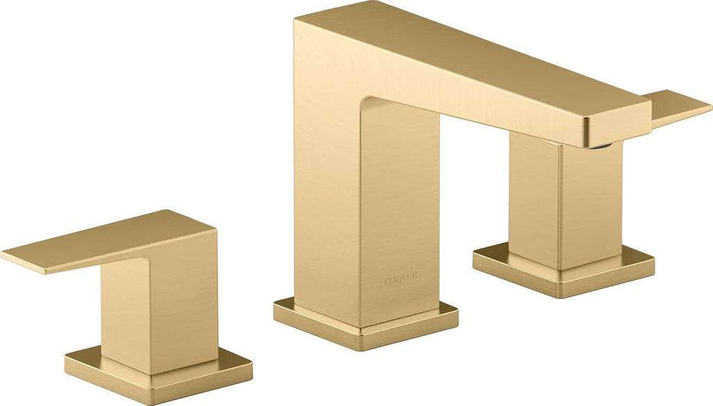 Kohler 24857-4-2MB Honesty® Widespread 0.5 GPM Faucet, Vibrant Brushed Moderne Brass