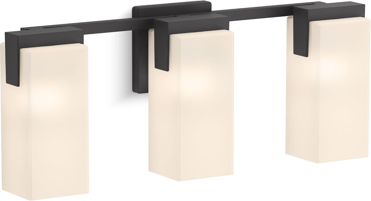 Kohler 3-Light Sconce - Matte Black Honesty Collection