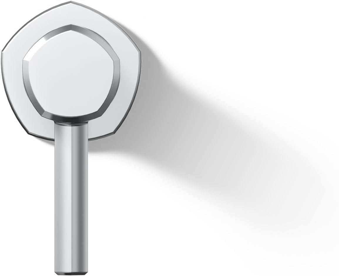 KOHLER K-27012-4-CP Occasion® Wall-Mount Bathroom Sink Faucet Handle, Premium Durable Metal, Corrosion Resistant, Polished Chrome