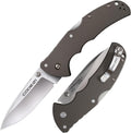 COLD STEEL Code 4 3.5' S35VN Razor-Sharp Blade 5' 6061 Aluminum Handle Everyday Carry Tactical Folding Knife w/Tri-Ad Locking Mechanism