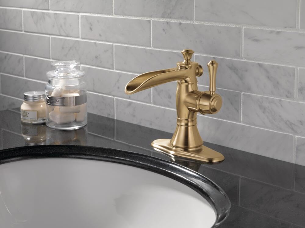 Cassidy Single Handle Channel Bathroom Faucet